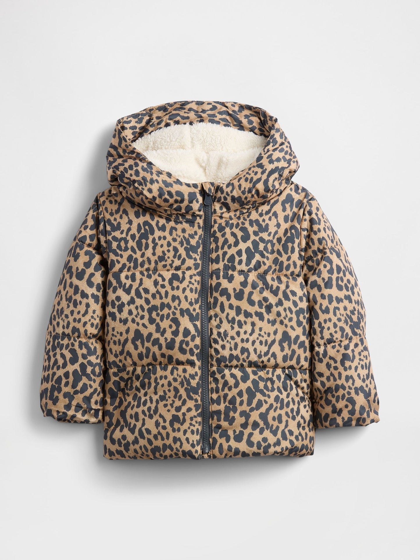 Kahverengi Coldcontrol Max Sherpa Puffer Şişme Mont