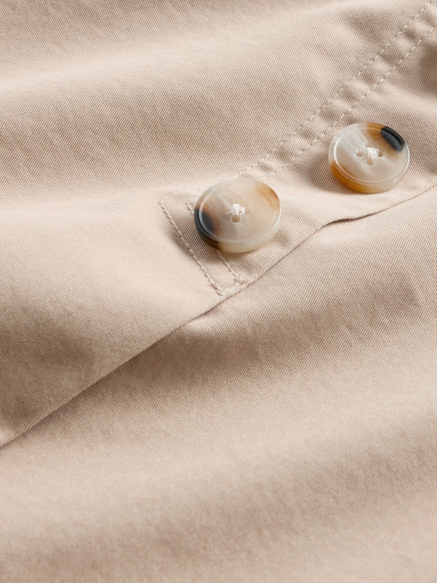 Bej Gapstudio Twill Sailor Şort Etek