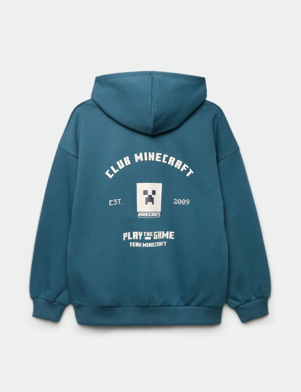 Pamuk Karışımlı Minecraft™ Baskılı Kapüşonlu Sweatshirt