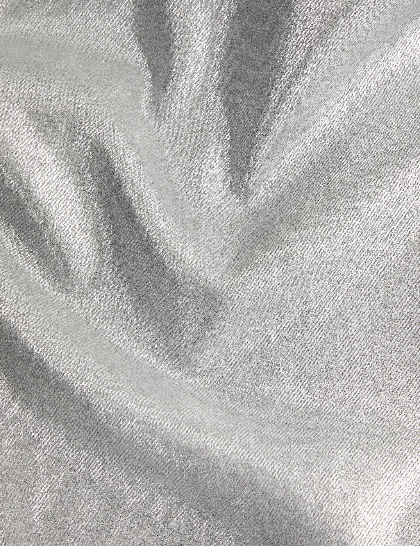 Denim Metalik Maxi Etek