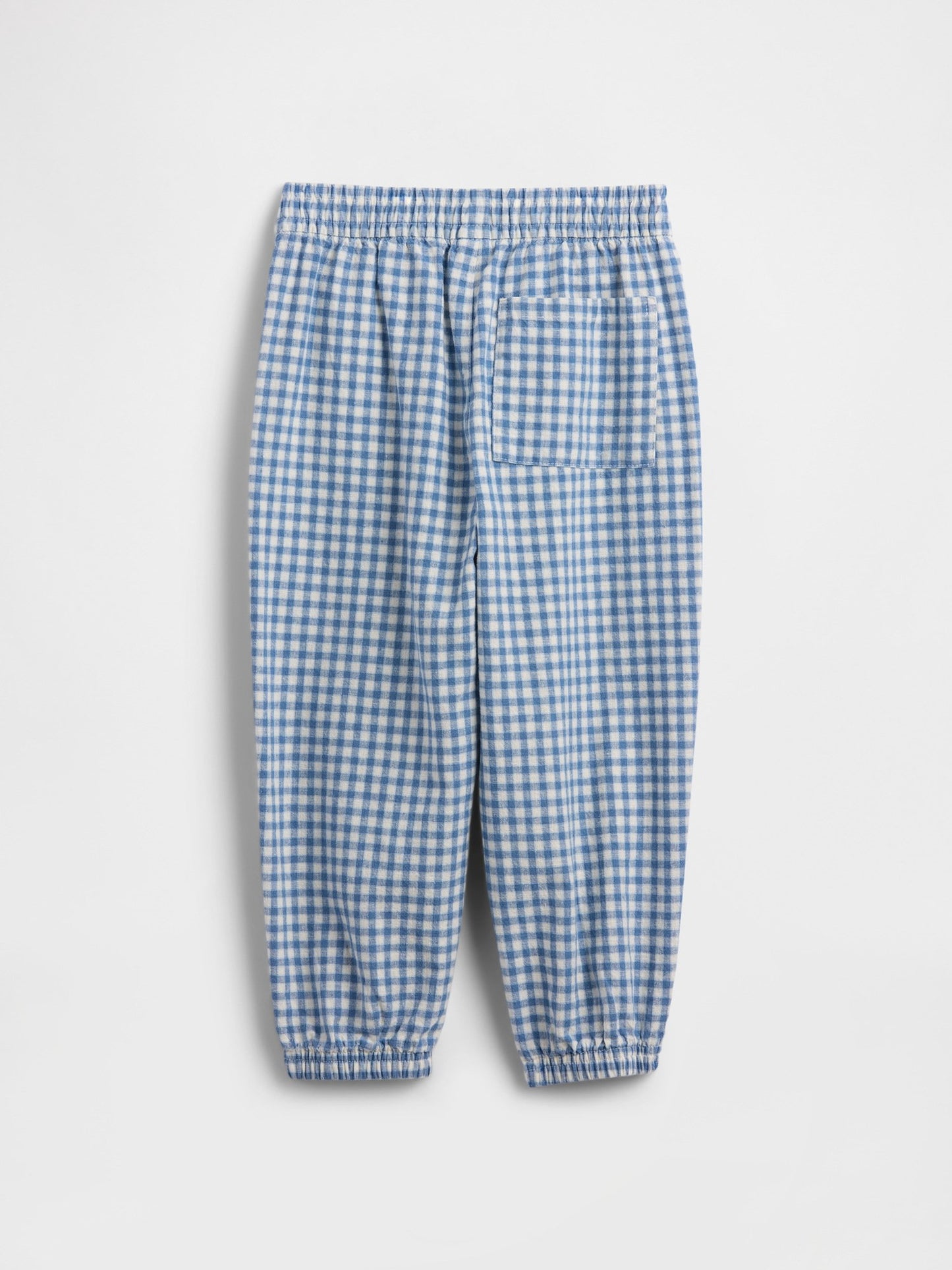 Mavi Pull-on Baggy Keten Karışımı Jogger Pantolon
