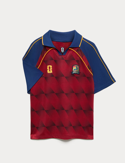 Saf Pamuklu Fifa World Cup Spain Futbol Tişörtü (2-16 Yaş)