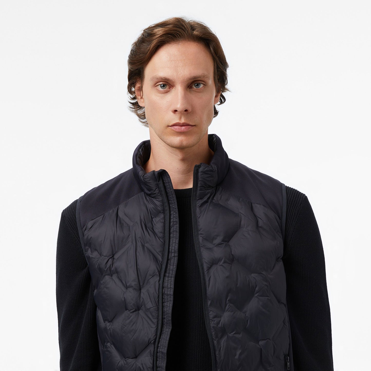 Nautica Erkek Siyah Regular Fit Yelek