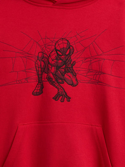 Kırmızı Marvel Vintagesoft Sweatshirt
