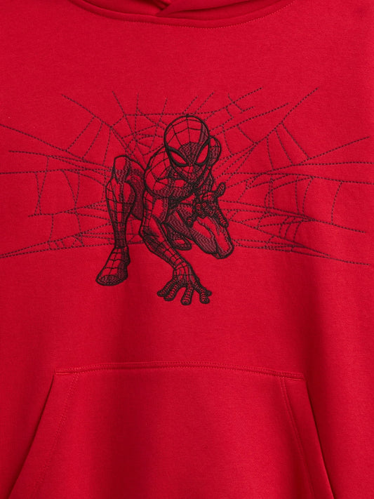 Kırmızı Marvel Vintagesoft Sweatshirt