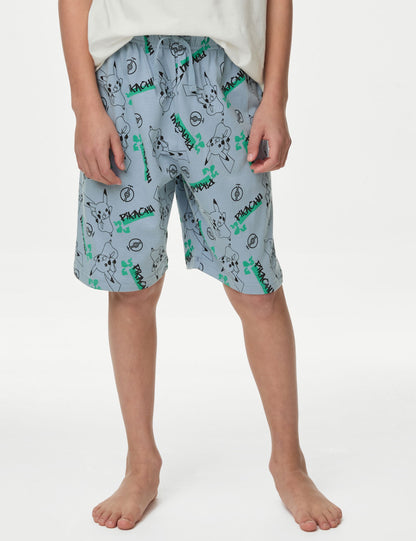 Saf Pamuklu Pokémon:trade_mark: Pijama Takımı (6-16 Yaş)