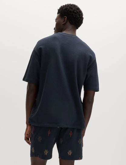 Desenli Pijama Takımı