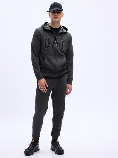 Koyu Gri Gap Logo Fleece Jogger Eşofman Altı