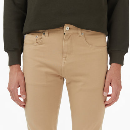 Lacoste Erkek Slim Fit Bej Jean Pantolon