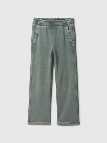 Yeşil Vintage Soft Relaxed Eşofman Altı