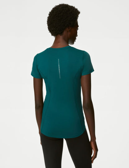 Yuvarlak Yaka Kısa Kollu T-shirt