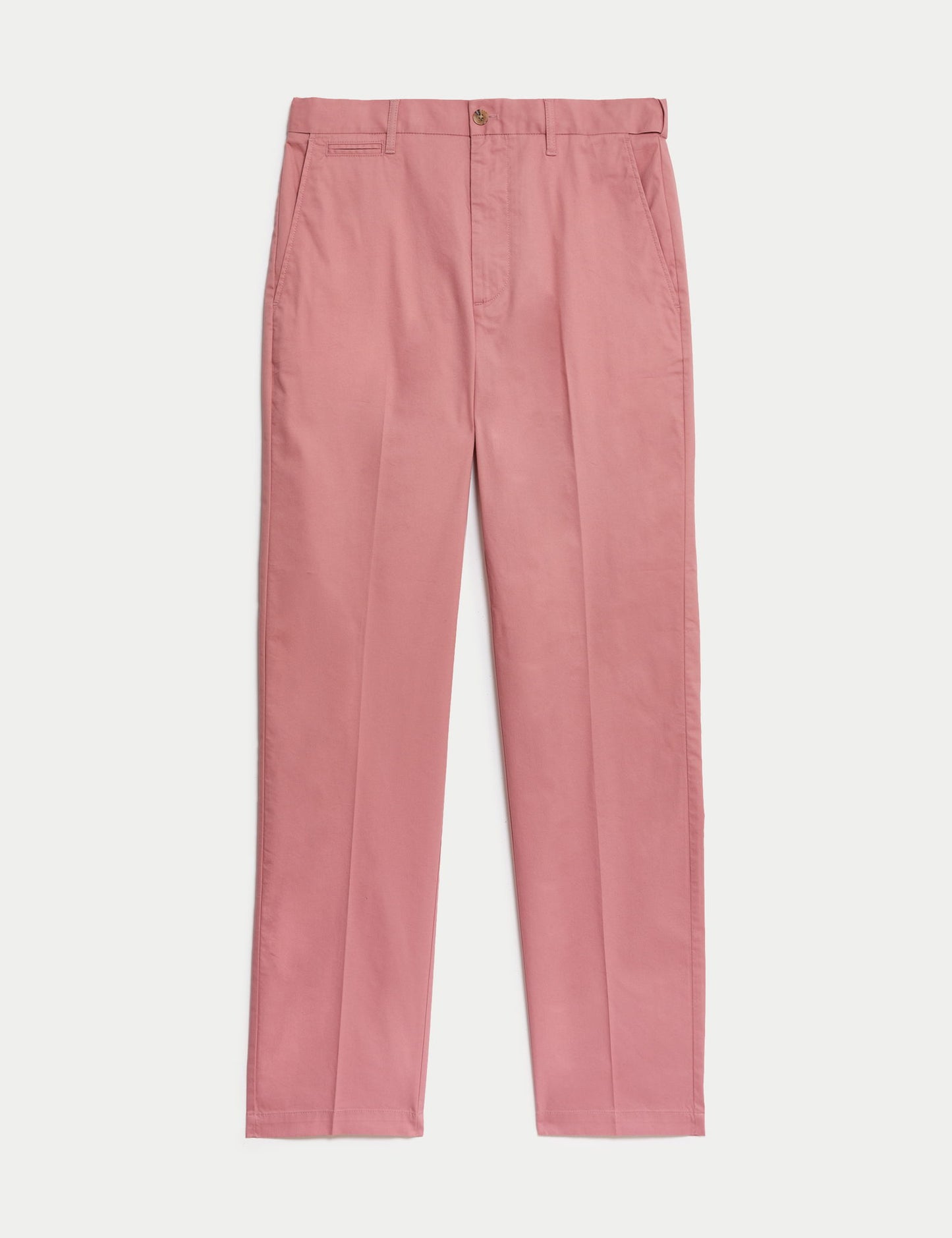 Regular Fit Hafif Dokulu Chino Pantolon