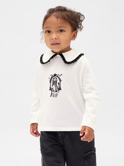 Beyaz Gap × Disney Tim Burton’s The Nightmare Before Christmas Sailor T-shirt