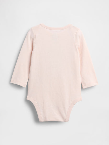Açık Pembe First Favorites Bodysuit