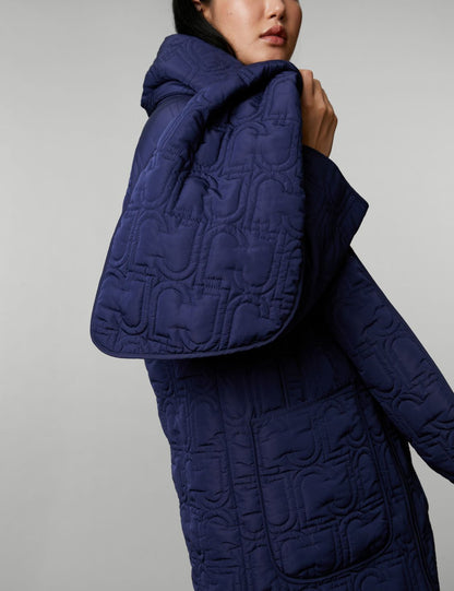 Çift Taraflı Kapitone Puffer Kaban