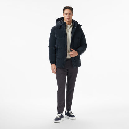 Nautica Erkek Siyah Regular Fit Mont