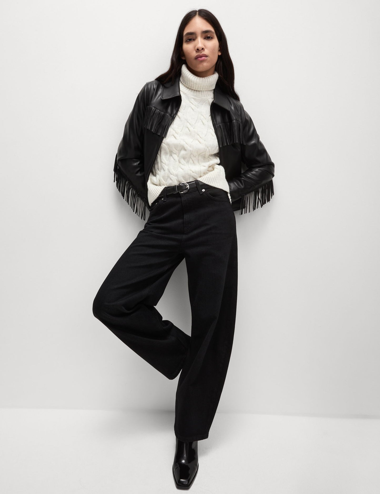 Mid Rise Rahat Kalıp Horseshoe Jean