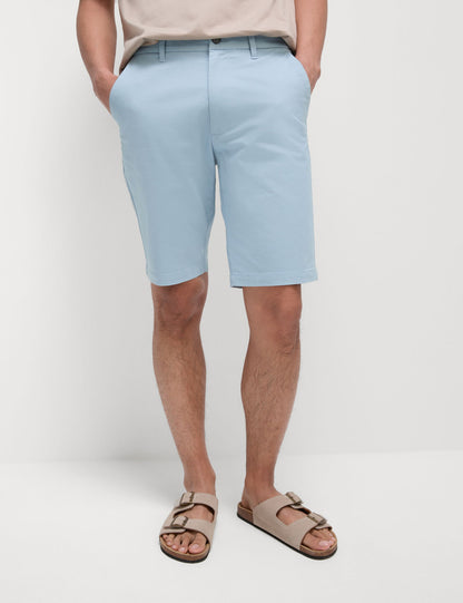 Regular Fit Streç Chino Şort