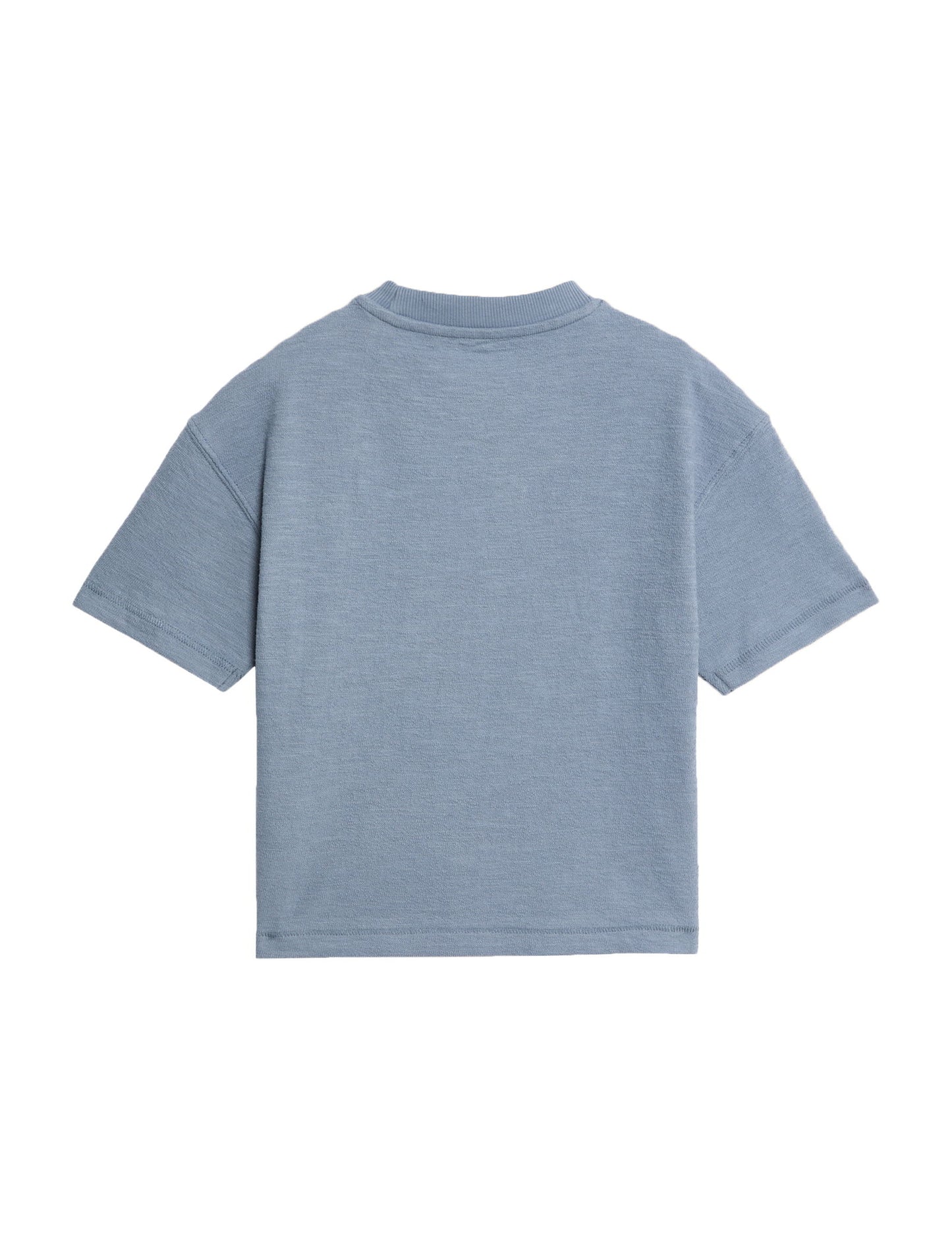 Saf Pamuk Işlemeli 2’li T-shirt (2–8 Yaş)