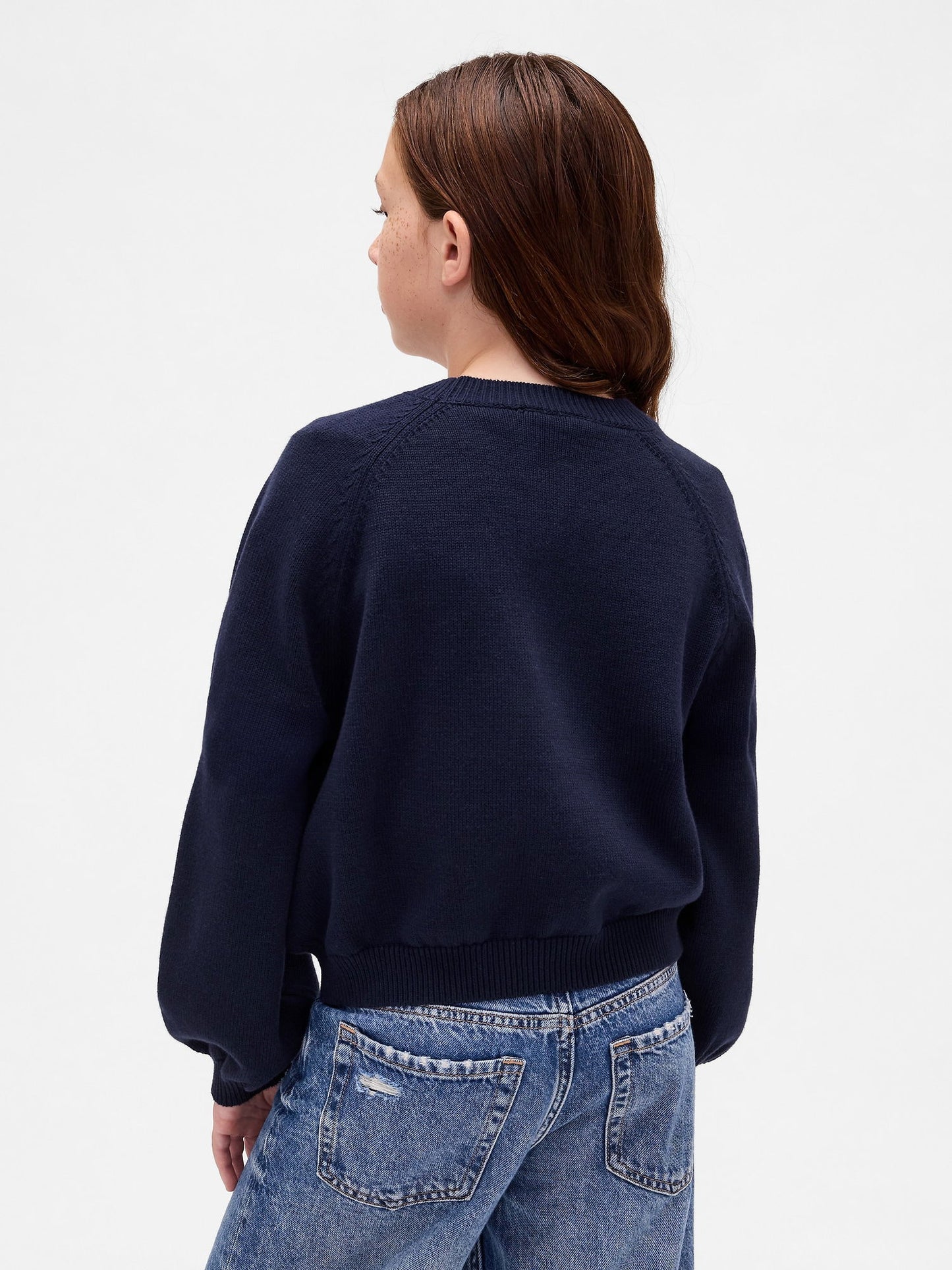 Lacivert Brannan Bear Logo Sweatshirt