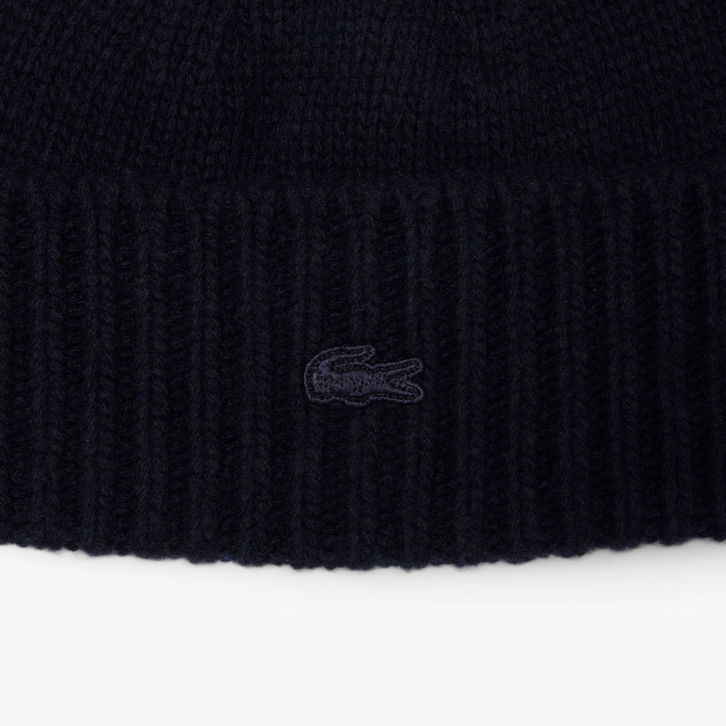 Lacoste Kadın Yün Lacivert Bere