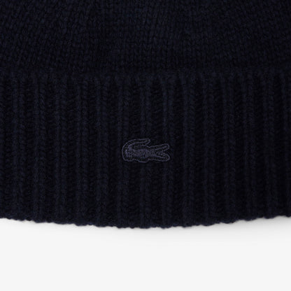 Lacoste Kadın Yün Lacivert Bere