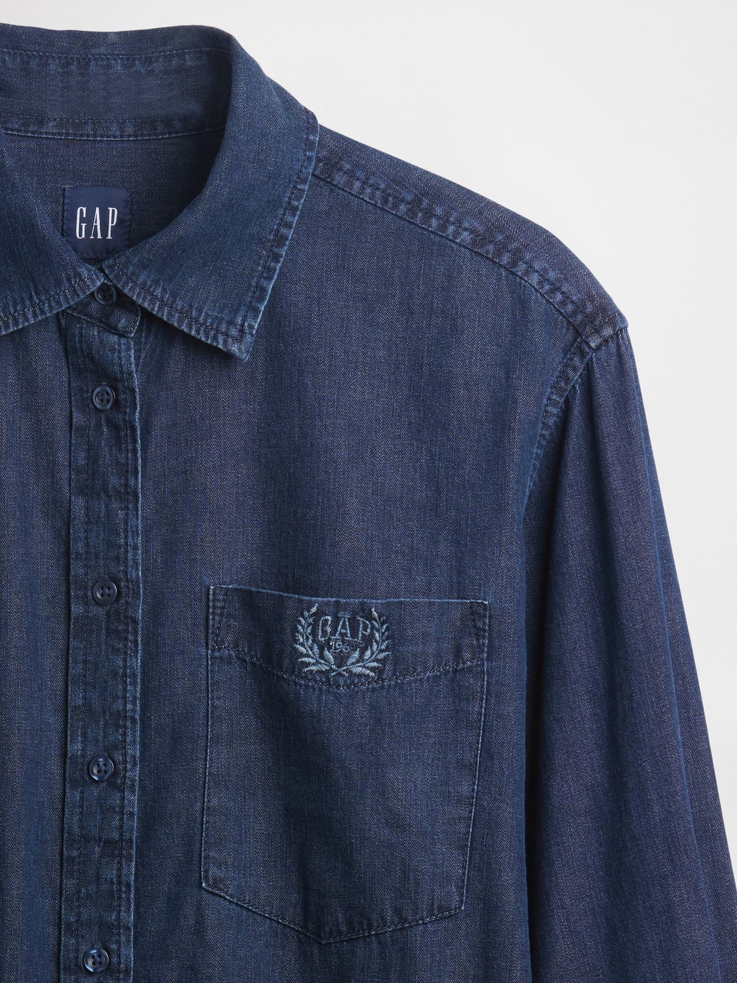 Koyu Mavi Ultrasoft Denim Big Gömlek