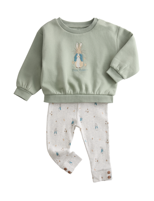 Pamuk Karışımlı Peter rabbit Takım (0-3 yaş)
