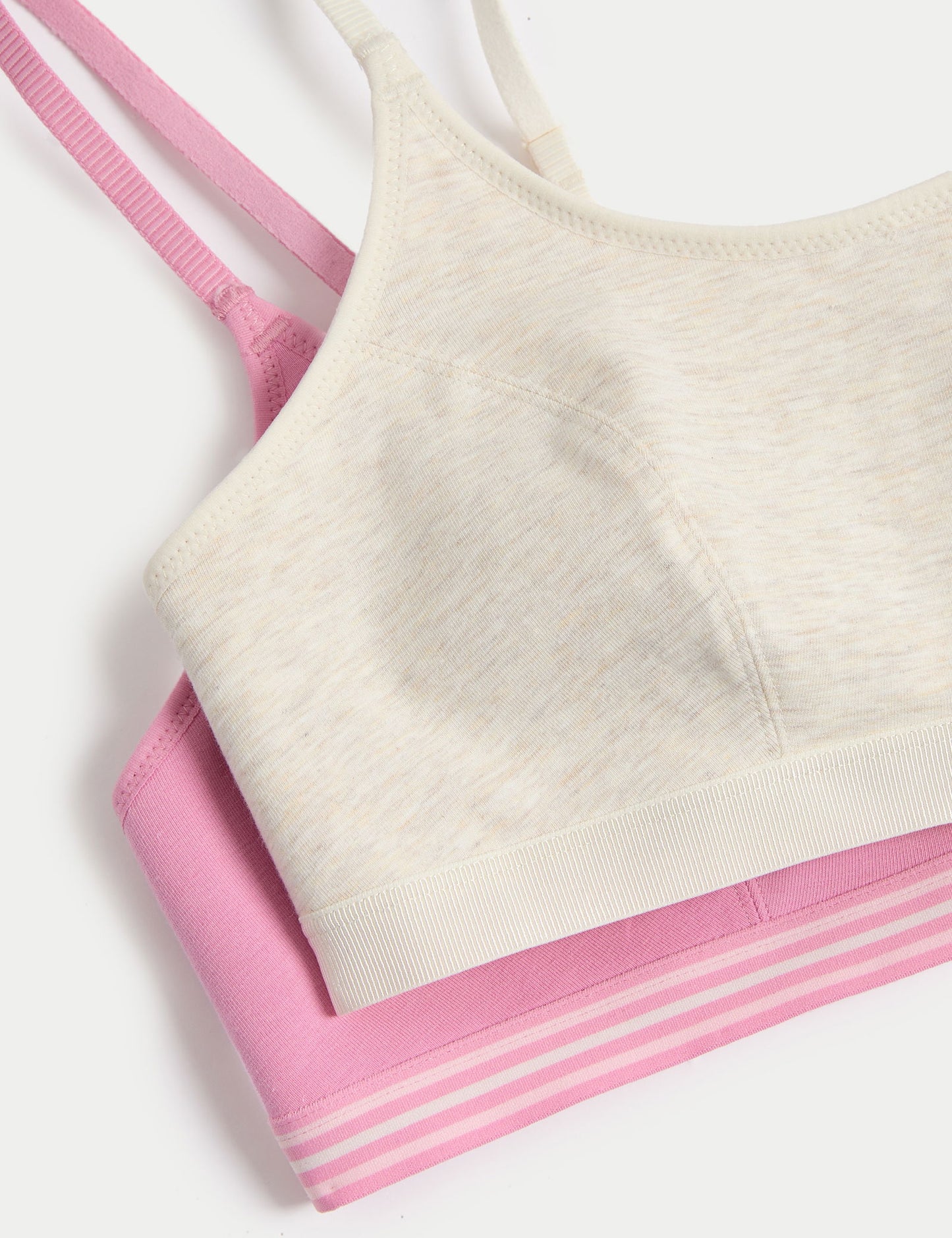 2'li Pamuklu Crop Top Ilk Sütyenim