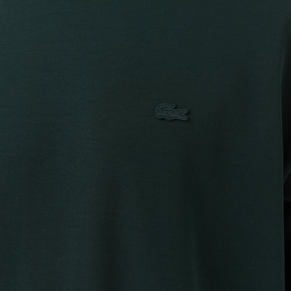 Lacoste Erkek Relaxed Fit Bisiklet Yaka Koyu Yeşil Sweatshirt