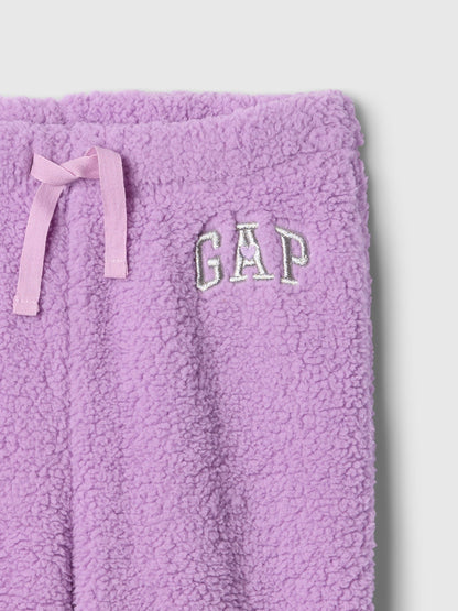 Mor Gap Logo Sherpa Jogger Eşofman Altı