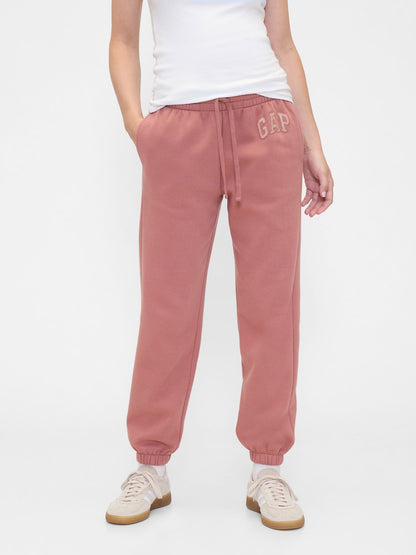 Açık Pembe Gap Logo Fleece Jogger Eşofman Altı