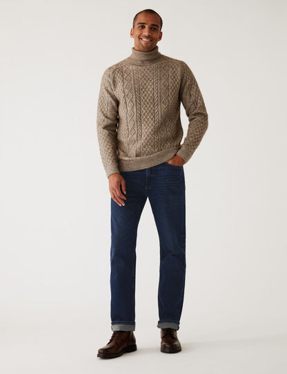 Straight Fit Jean Pantolon