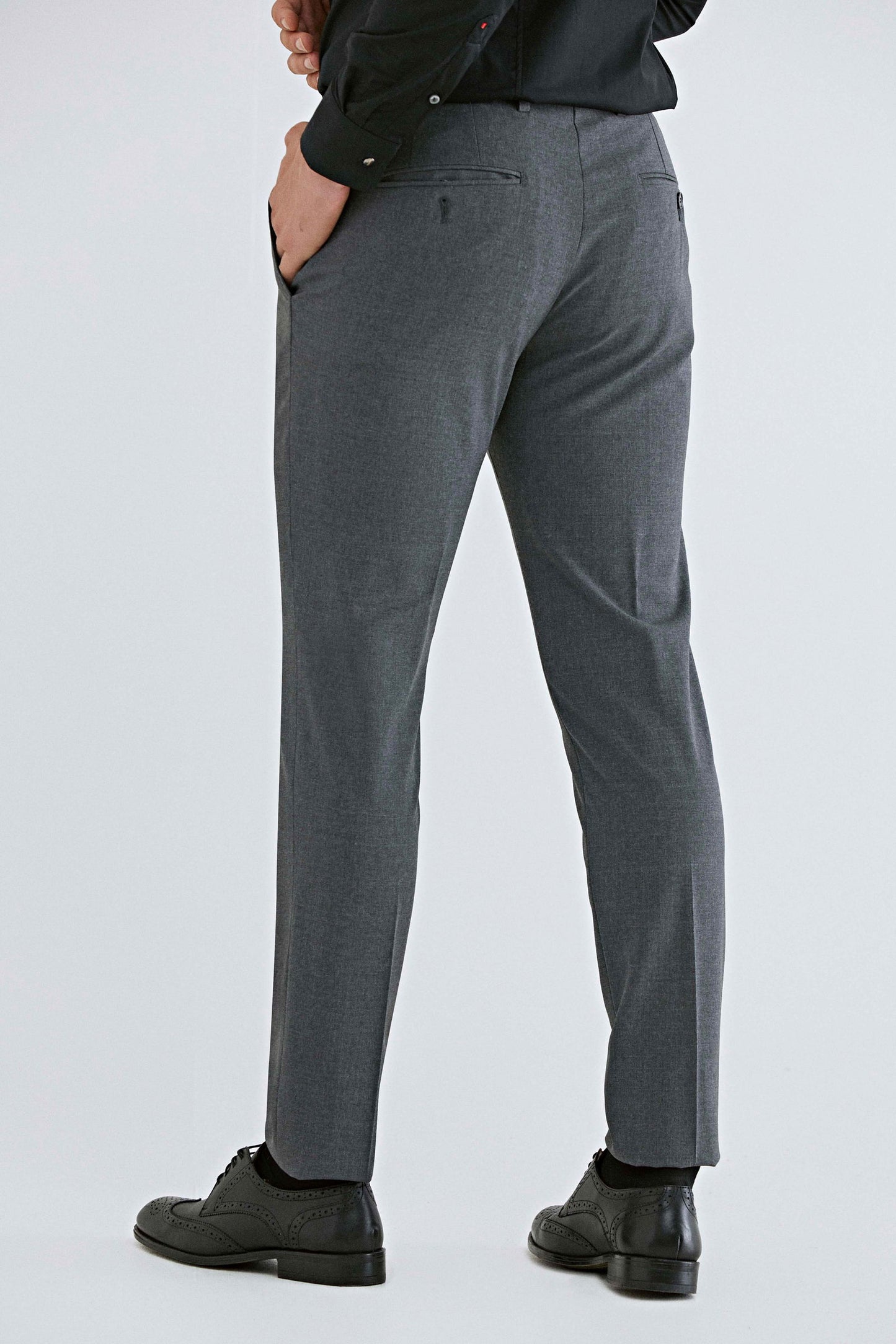 Tween Silim Fit Antrasit Yün Karişimli Kumaş Pantolon