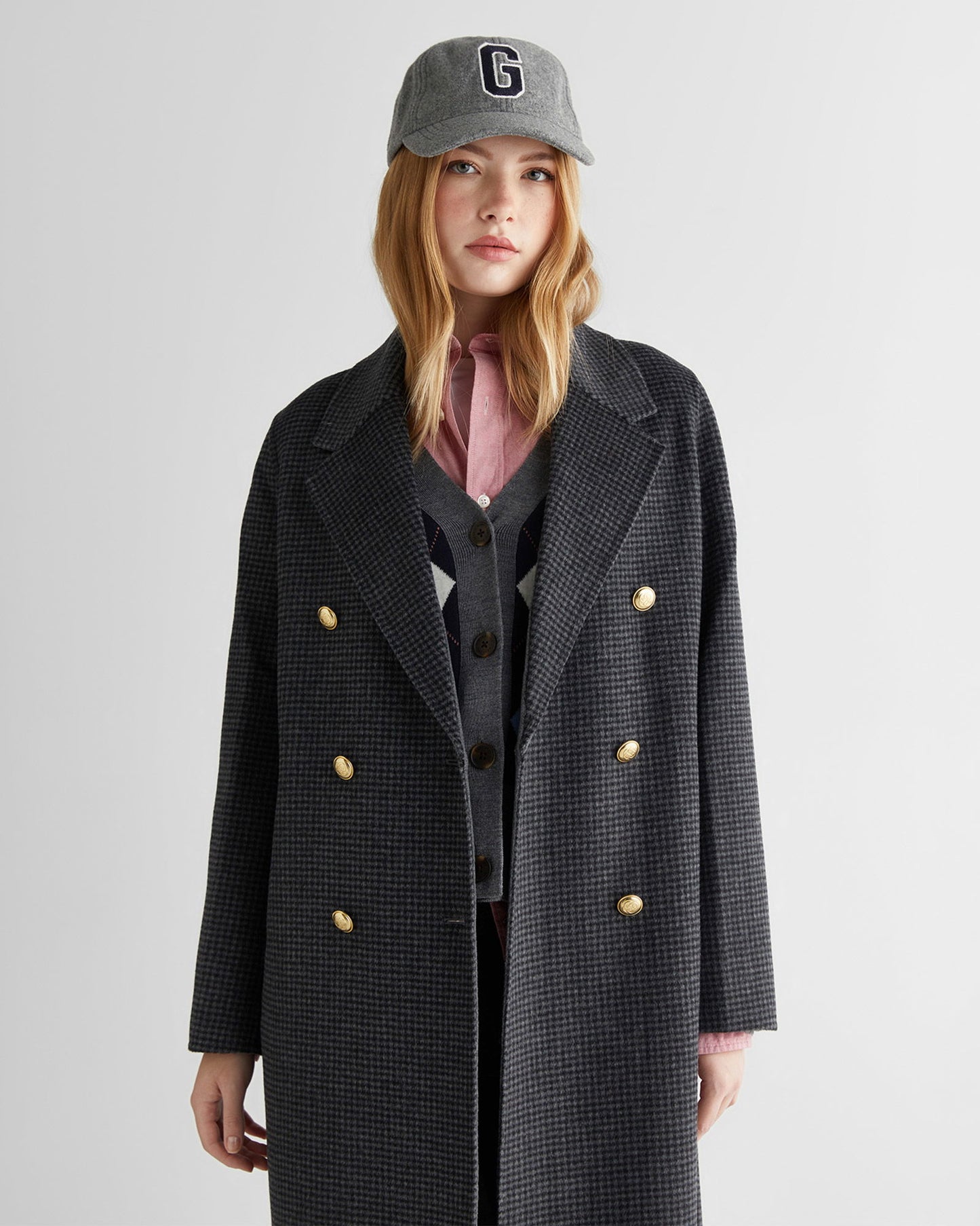 Gant Kadın Gri Regular Fit Mont