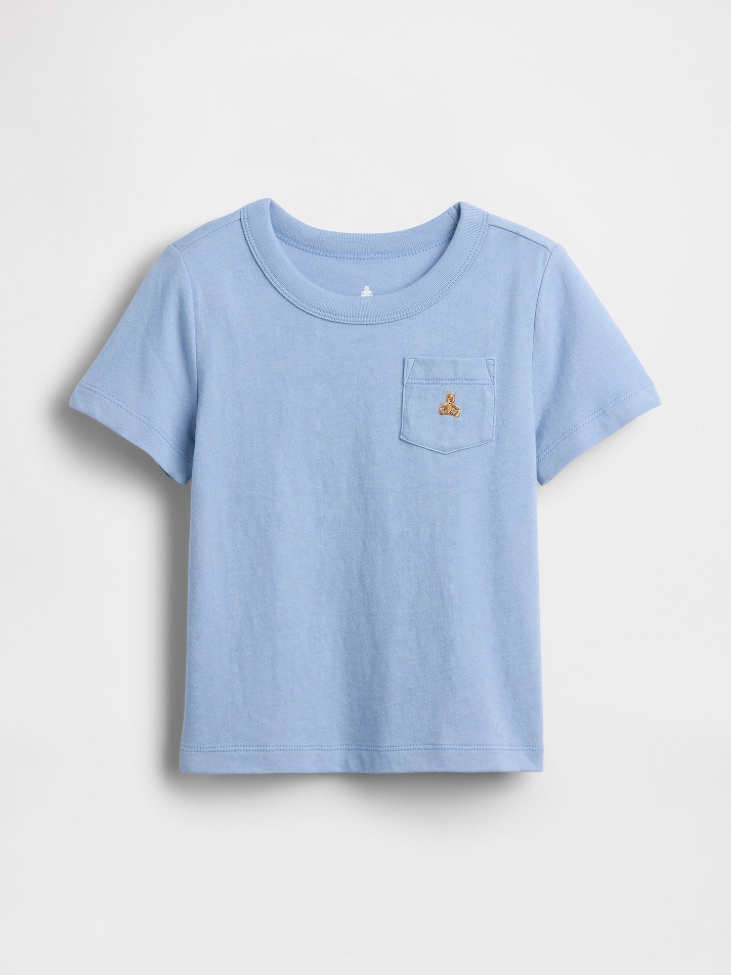 Açık Mavi Mix & Match Cep T-shirt