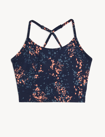 Regular Fit Askılı Crop Top