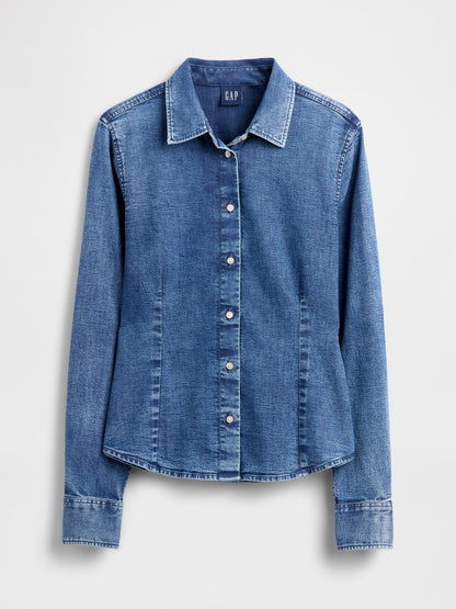 Mavi Denim Fitted Gömlek