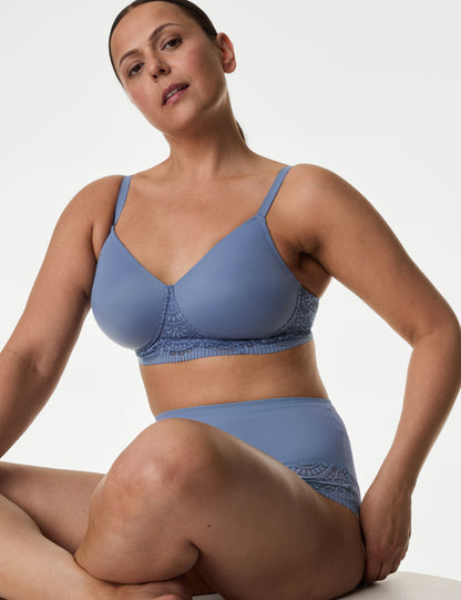 Body Soft:trade_mark: Dantel Detaylı Balensiz Pamuklu Ameliyat Sonrası Sütyeni