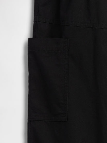 Lila Pull-on Relaxed Denim Kargo Pantolon