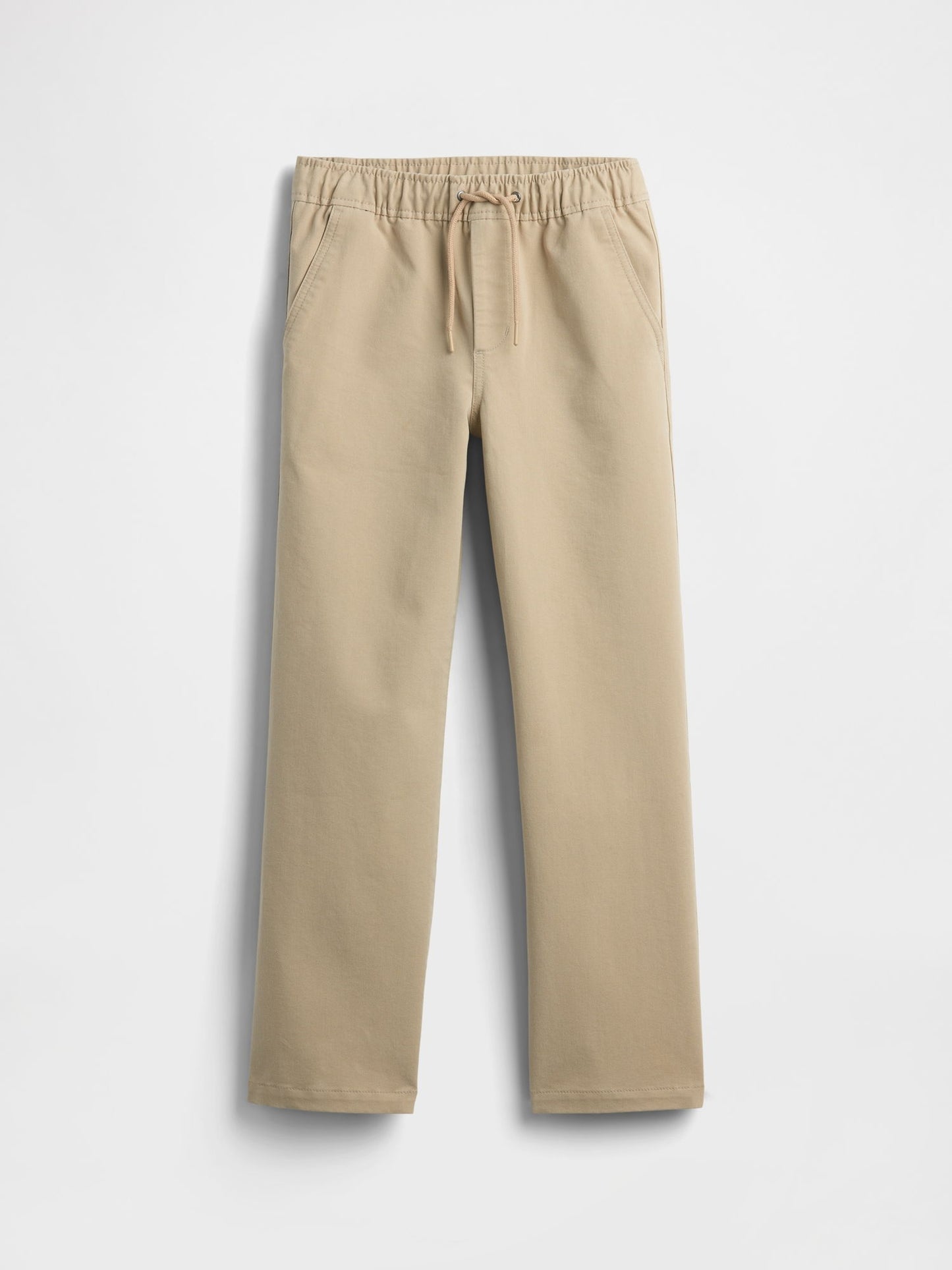 Krem Çocuklar Için Relaxed Kolay Khakis