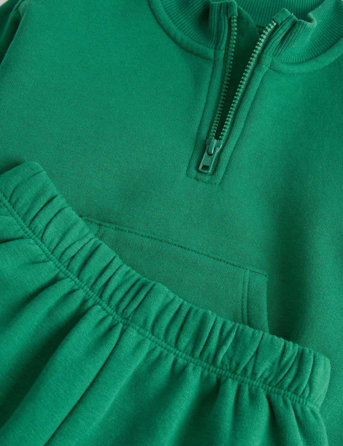 Pamuk Karışımlı Sweatshirt Ve Eşofman Altı Seti