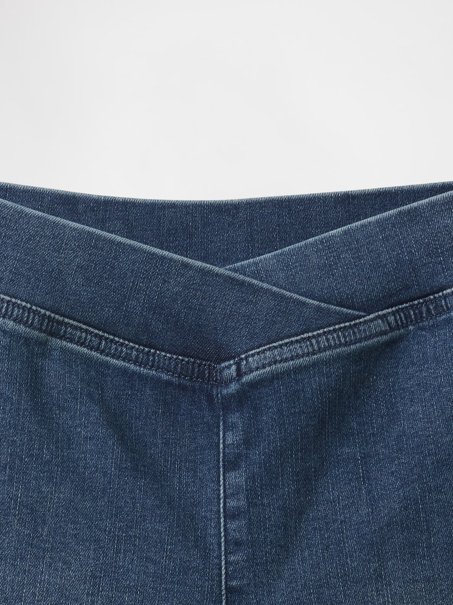 Lacivert Denim Bisiklet Şortu