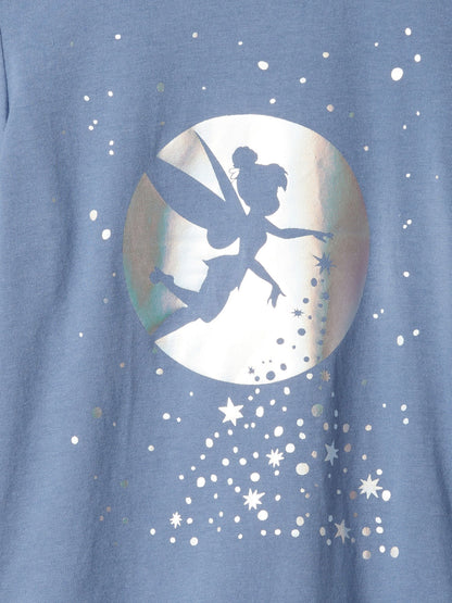 Mavi Balon Kol Disney Grafikli T-shirt