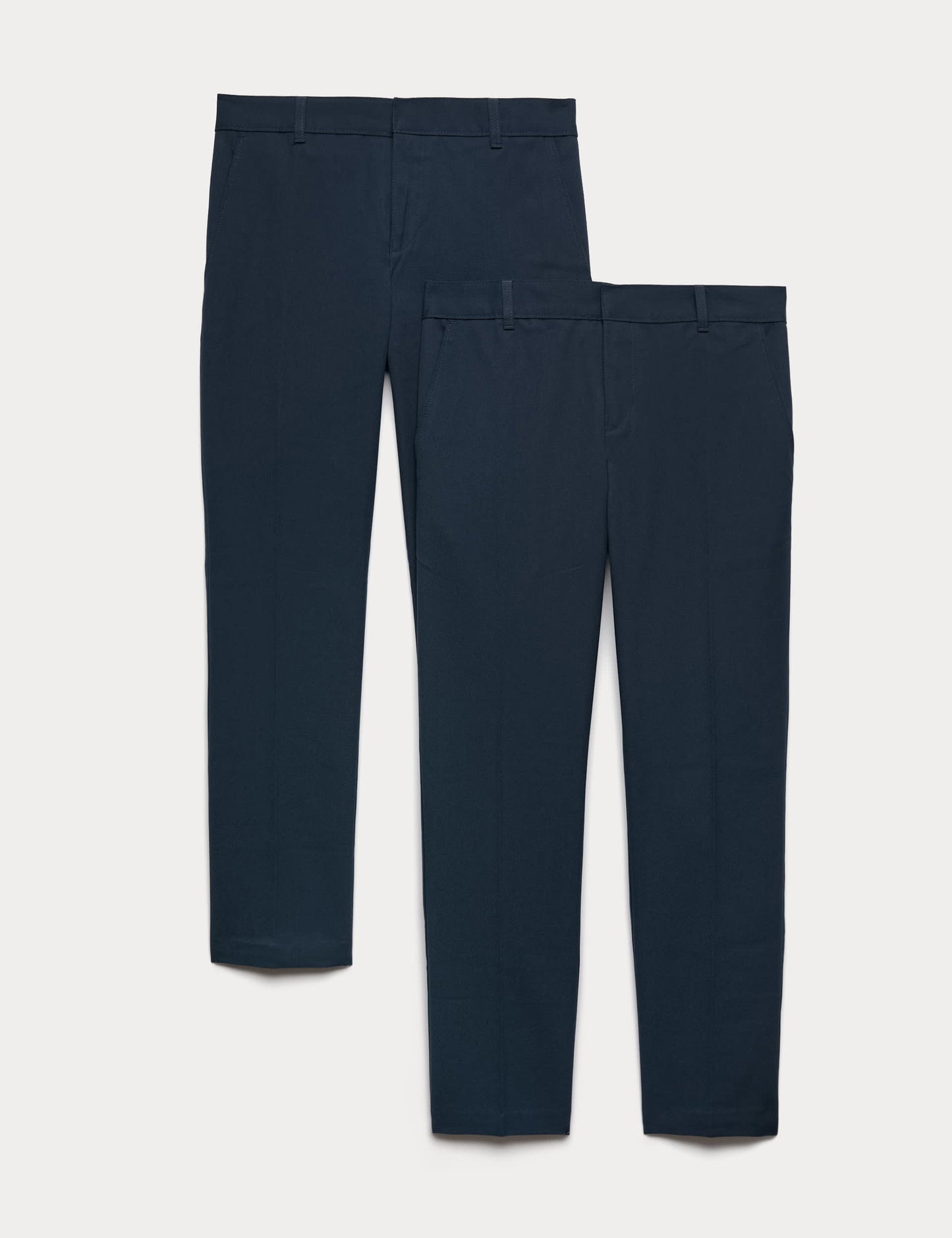 2’li Paket Unisex Ince Paça Okul Pantolonu (2–18 Yaş)