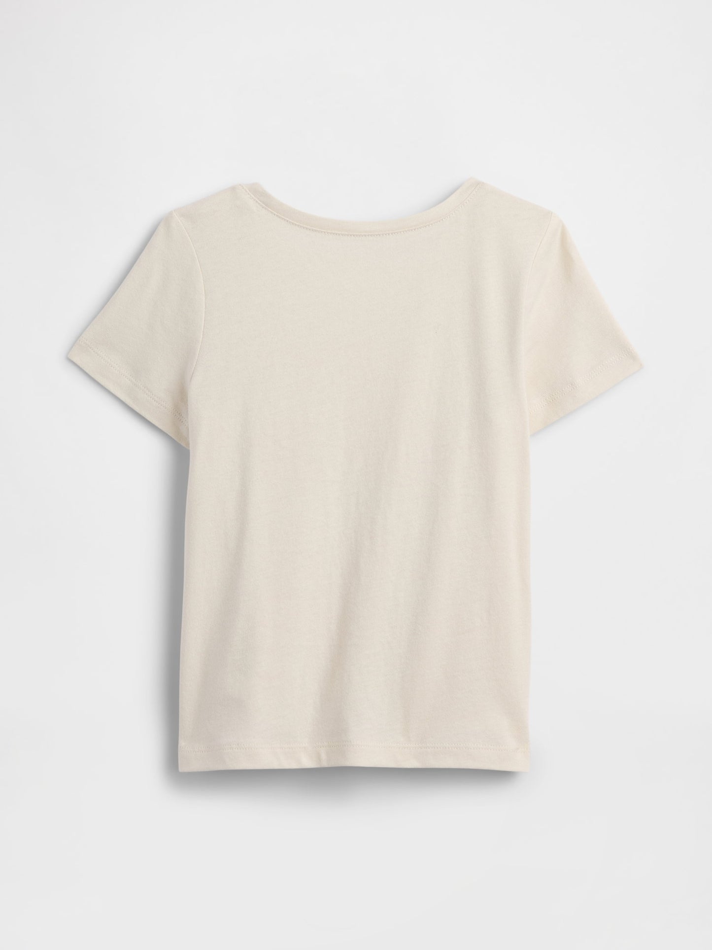 Kırık Beyaz Babygap Logo T-shirt