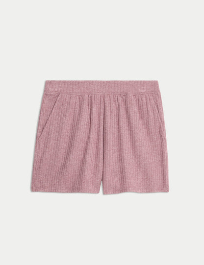 Ribanalı Pijama Şortu