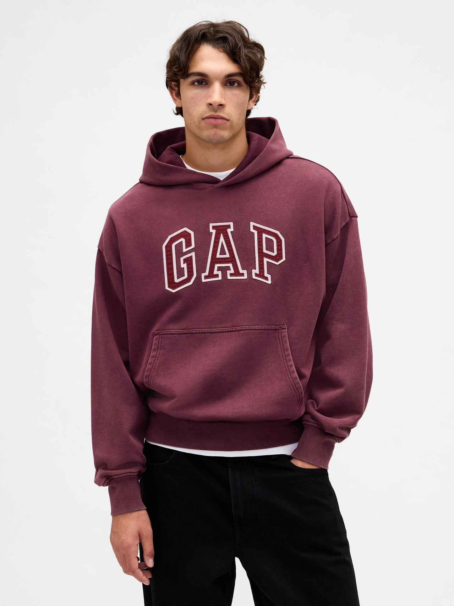 Bordo Heavyweight Oversized Logo Sweatshirt