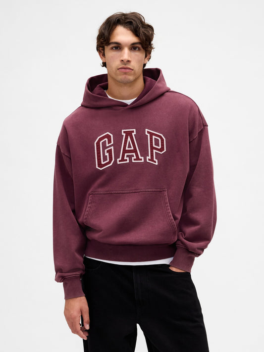 Bordo Heavyweight Oversized Logo Sweatshirt
