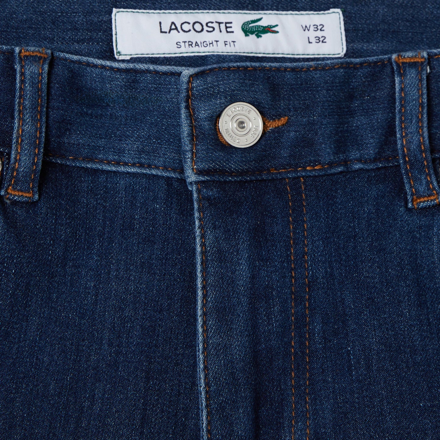 Lacoste Erkek Lacivert Jean Pantolon